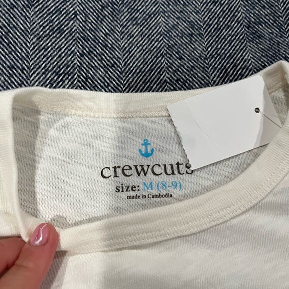 j.crew kids long sleeve swish graphic t shirt | size m - Picture 3 of 5